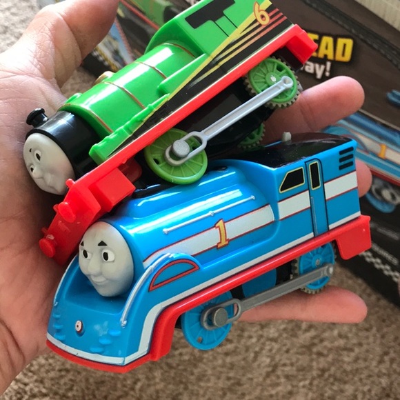 thomas railway race set